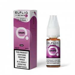 Grape Nic Salt E-Liquid by Elf Bar Elfliq Salts 10ml